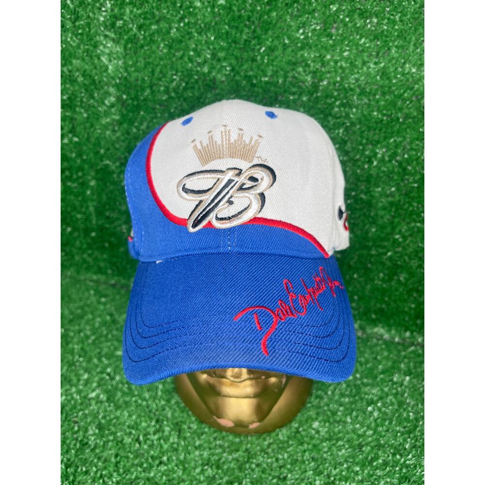 VINTAGE Dale Earnhardt Jr #8 Budweiser Hat Blue Embroidered Nascar Racing Cap